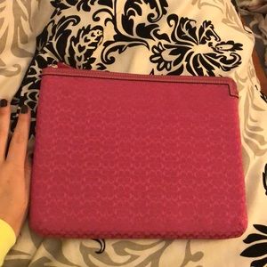 Coach iPad holder